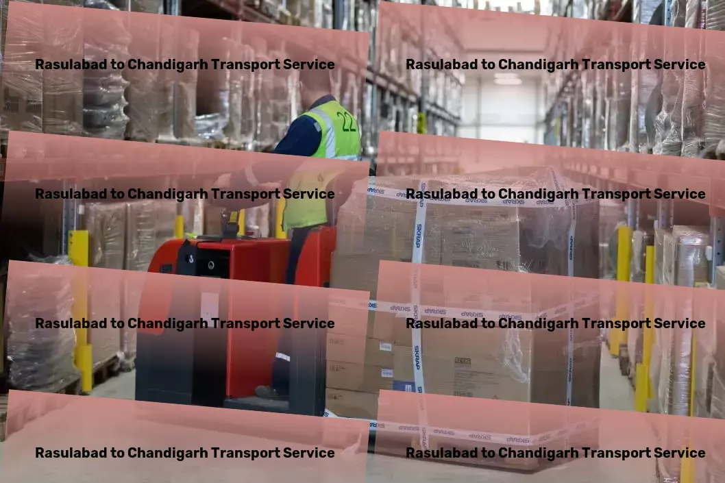 Rasulabad to Chandigarh Transport Fast cargo delivery