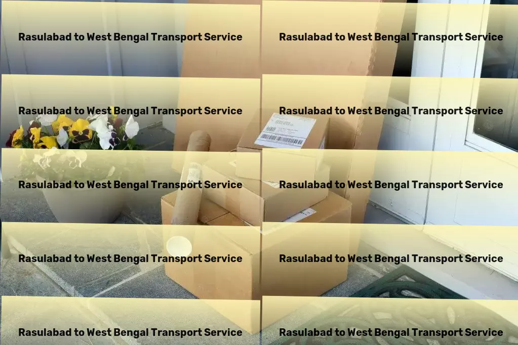 Rasulabad to West Bengal Transport Your logistics ally in navigating complex routes! - Digital freight solutions