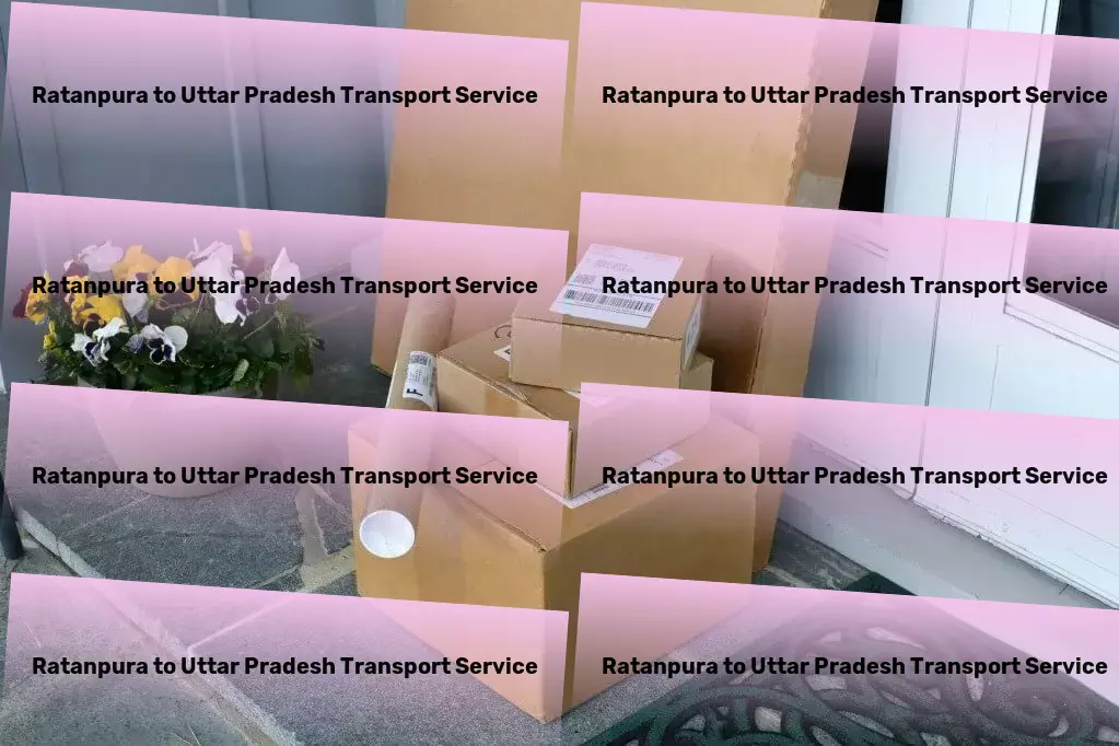 Ratanpura to Uttar Pradesh Transport Elevating the quality of transport services across India! - Customized cargo logistics