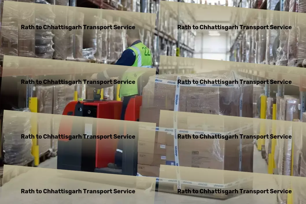 Rath to Chhattisgarh Transport Connecting cities, simplifying logistics in India. - Door-to-door goods shipment