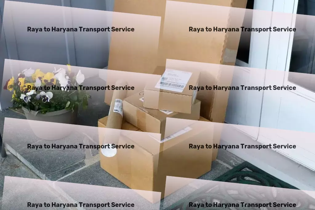 Raya to Haryana Transport Long-distance moving services