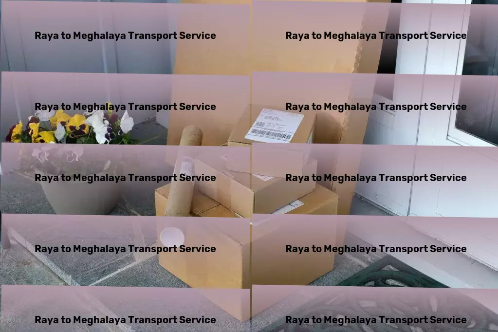 Raya to Meghalaya Transport Connecting cities, simplifying logistics in India. - Urban freight solutions