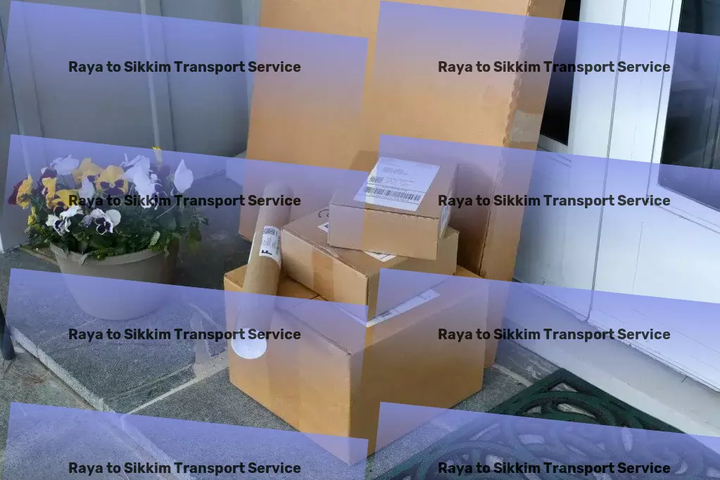 Raya to Sikkim Transport Furniture transport operations