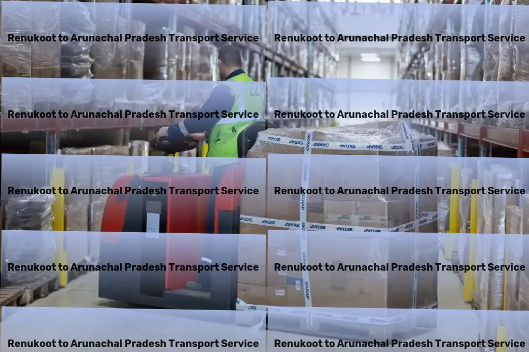 Renukoot to Arunachal Pradesh Transport Rapid courier services