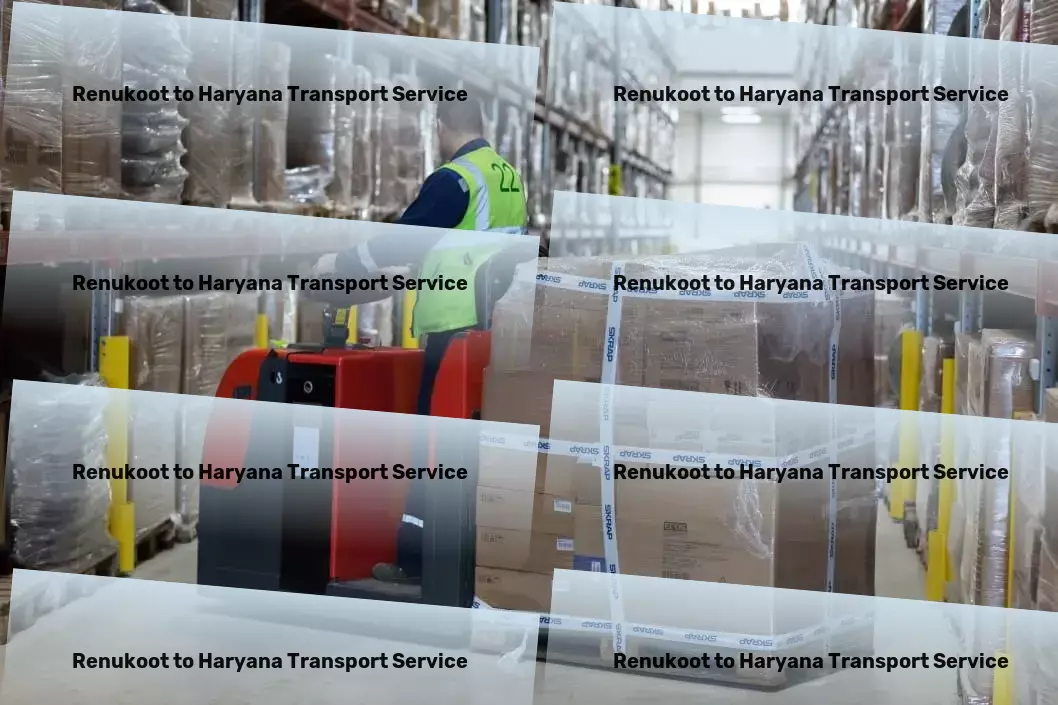 Renukoot to Haryana Transport Your trusted ally in Indian logistics and transport. - Multi-regional freight forwarding