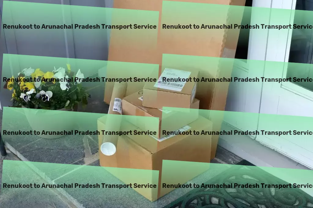 Renukoot to Arunachal Pradesh Transport Express furniture relocation