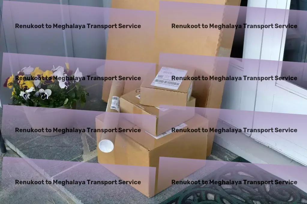 Renukoot to Meghalaya Transport Door-to-door logistics