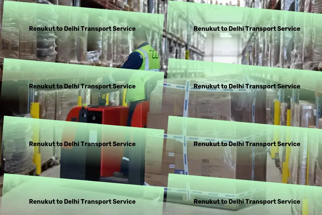 Renukut to Delhi Transport Efficient road transport services