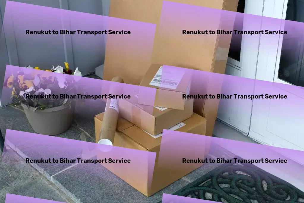 Renukut to Bihar Transport Express goods operations