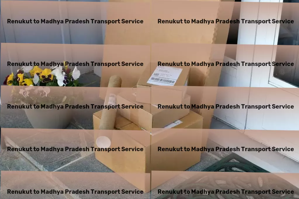 Renukut to Madhya Pradesh Transport Advanced goods delivery