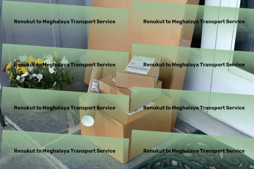 Renukut to Meghalaya Transport High-capacity transport and shipment