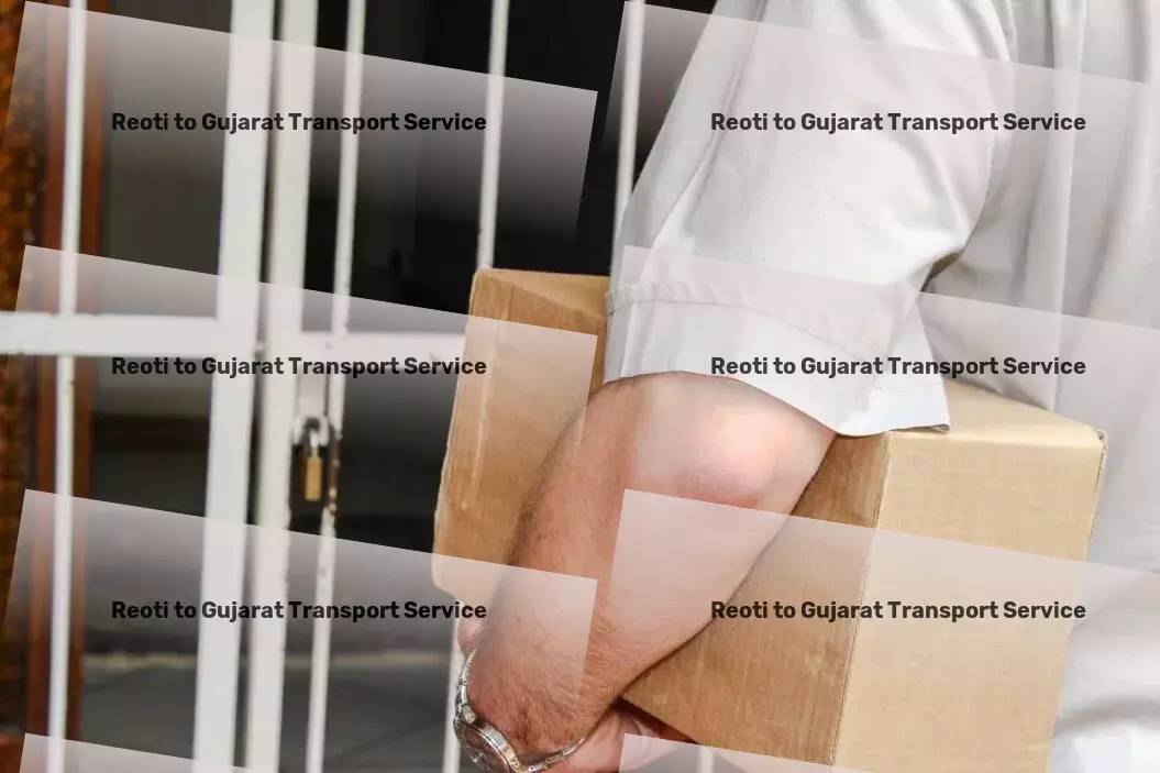 Reoti to Gujarat Transport Fast, reliable, and seamless transportation within India. - Safe door-to-door transport