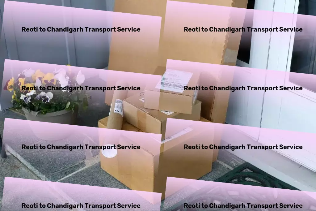 Reoti to Chandigarh Transport Freight logistics