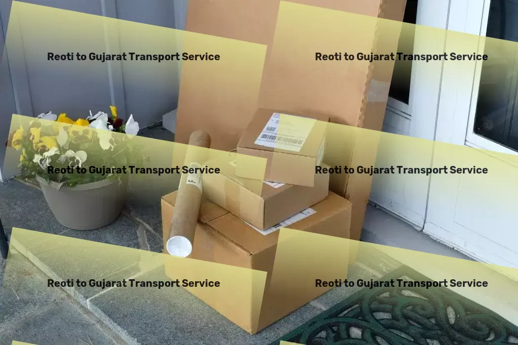 Reoti to Gujarat Transport Efficiency redefined - welcome to smarter shipping in India. - Domestic logistics solutions