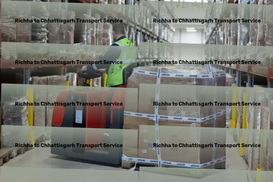 Richha to Chhattisgarh Transport High-capacity shipping solutions