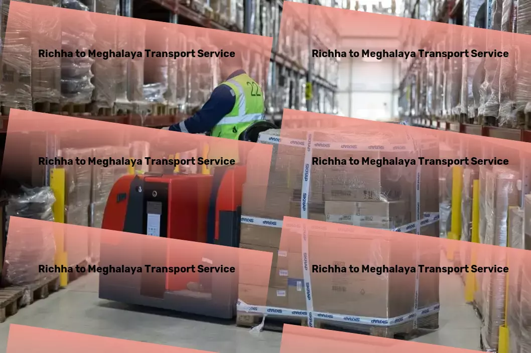 Richha to Meghalaya Transport Full truckload services