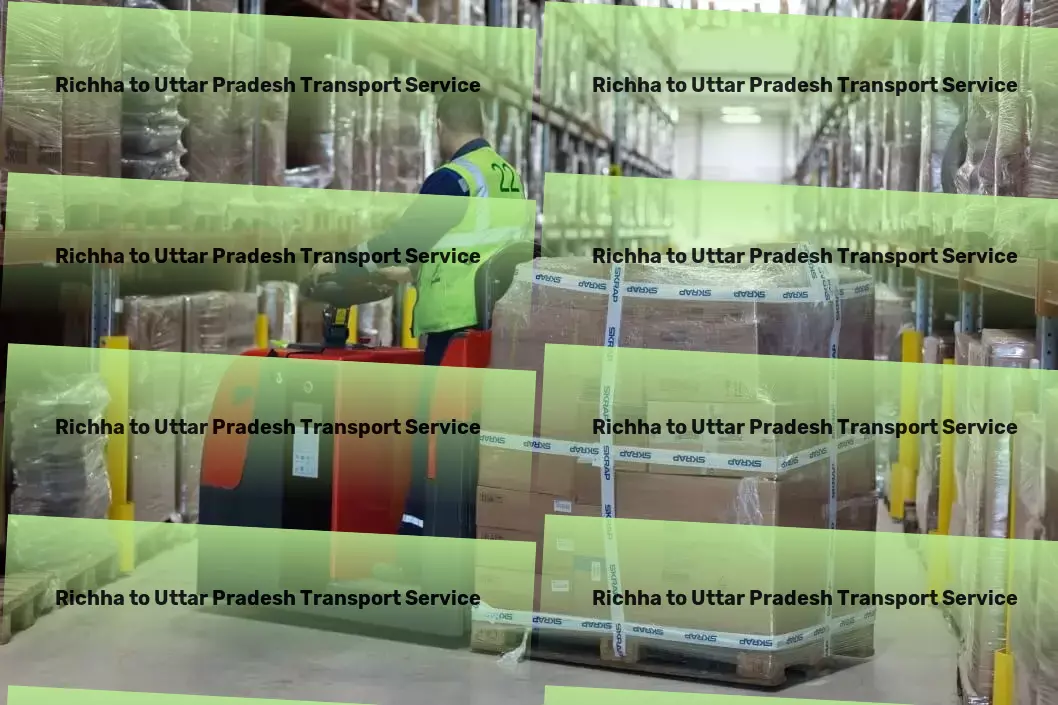 Richha to Uttar Pradesh Transport Professional cargo forwarding