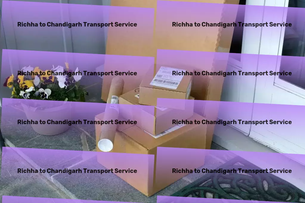 Richha to Chandigarh Transport Achieve balance and harmony in personal wellness routines! - Customized freight and shipment solutions