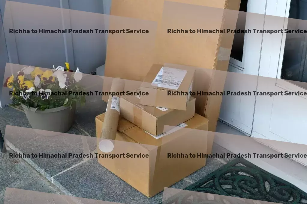 Richha to Himachal Pradesh Transport Interstate parcel delivery