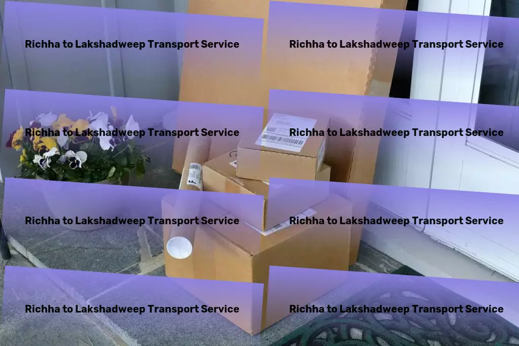 Richha to Lakshadweep Transport Comprehensive shipping services