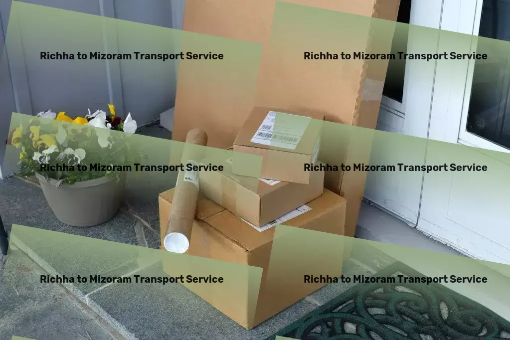 Richha to Mizoram Transport Dedicated to optimizing your transportation strategies! - Efficient goods relocation