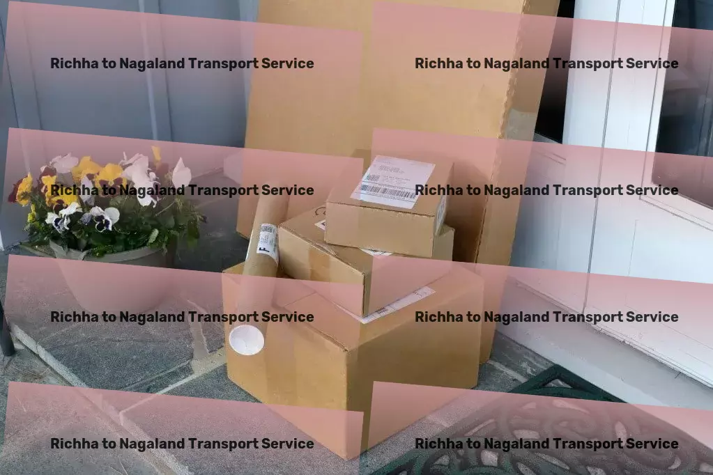 Richha to Nagaland Transport Industrial goods forwarding