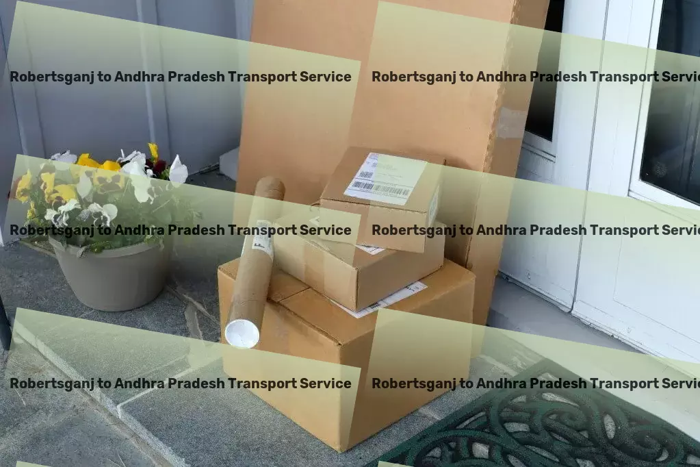 Robertsganj to Andhra Pradesh Transport India's pathway to effortless and effective logistics! - Nationwide logistics services