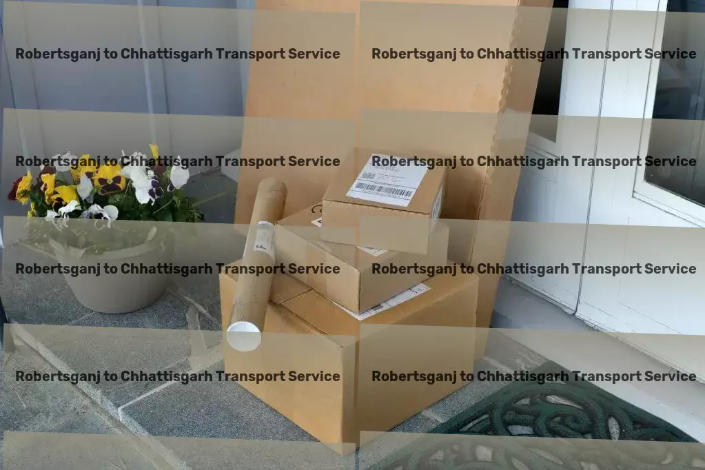 Robertsganj to Chhattisgarh Transport A leap towards advanced transportation in India! - National goods logistics