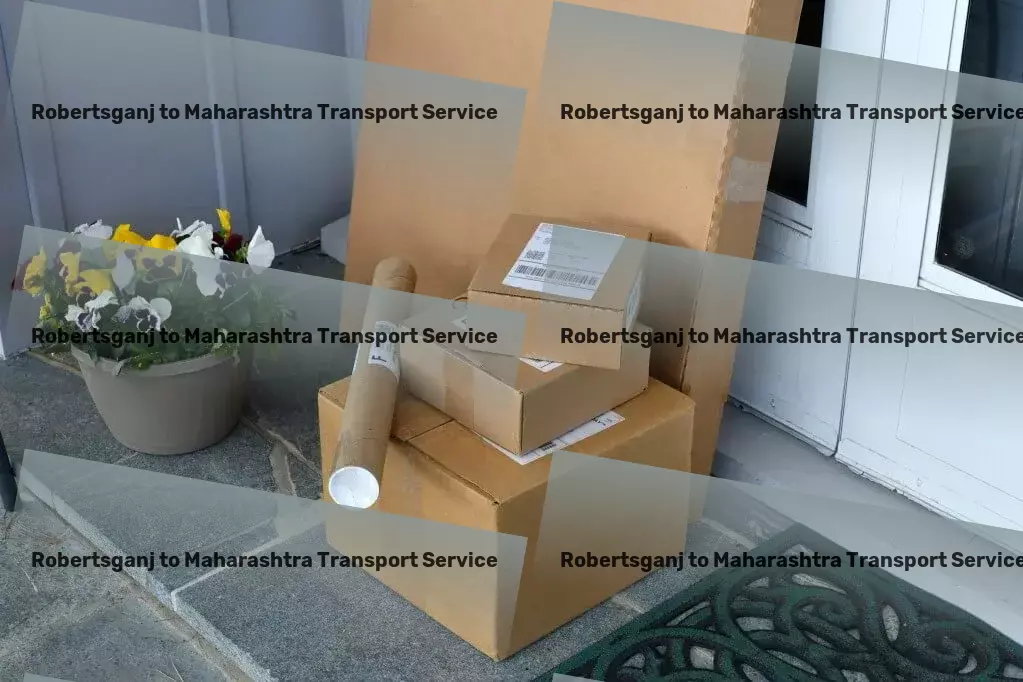 Robertsganj to Maharashtra Transport Bringing gourmet meals to your doorsteps in India! - High-capacity logistics services