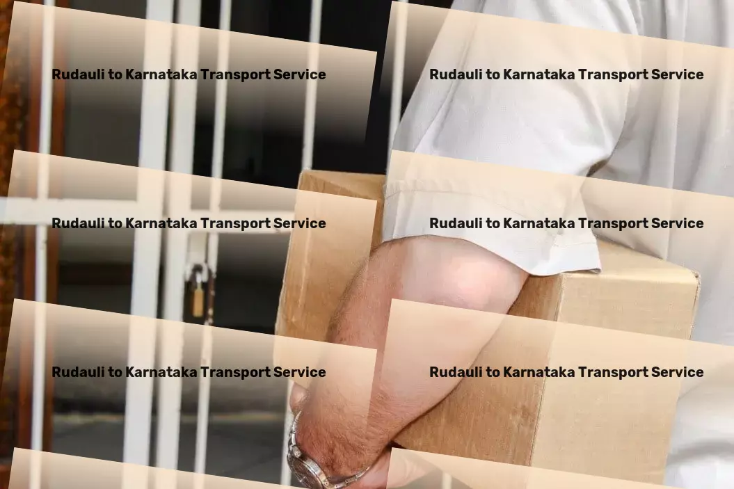 Rudauli to Karnataka Transport Elevating the standards of logistics and transportation within India. - Rapid cargo transport