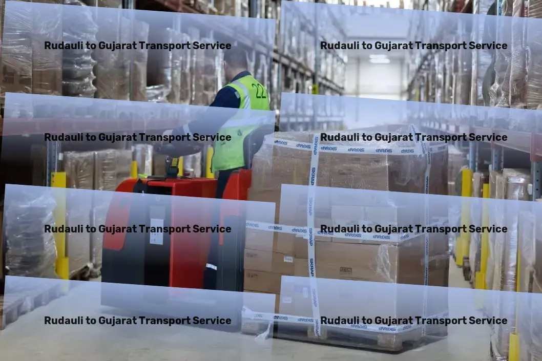 Rudauli to Gujarat Transport Heavy-duty transport solutions