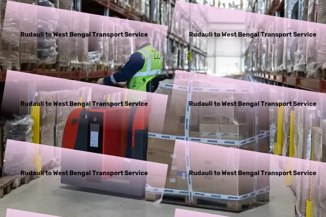 Rudauli to West Bengal Transport Express cargo shipment services