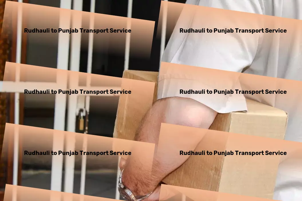 Rudhauli to Punjab Transport Proven excellence in the realm of Indian transportation services. - Package delivery operations