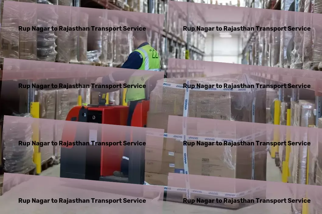 Rup Nagar to Rajasthan Transport Express logistics and shipment