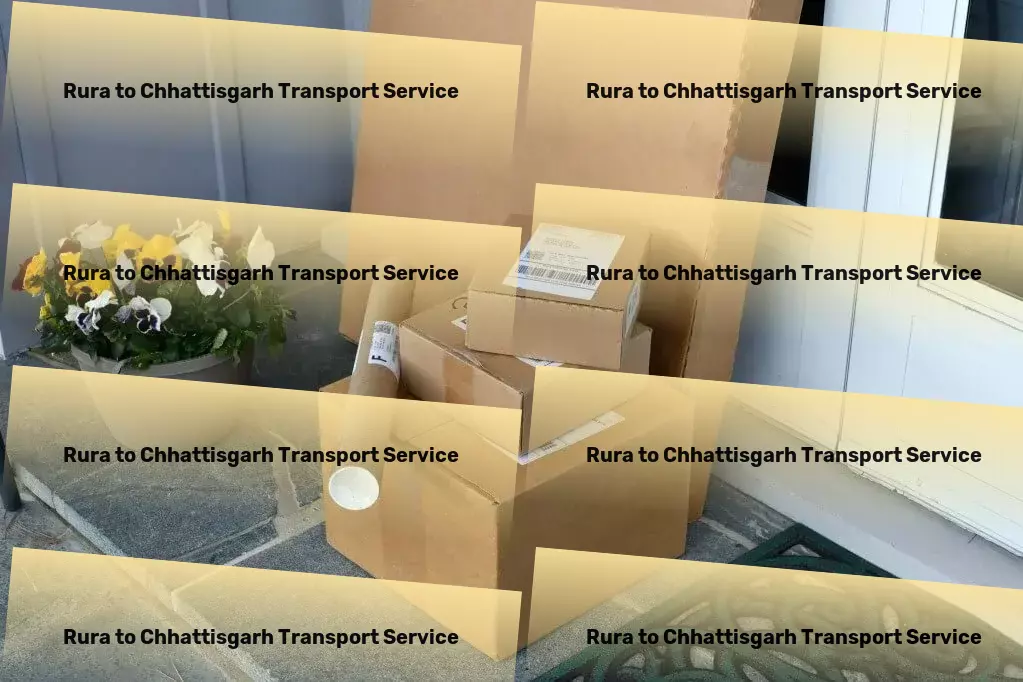 Rura to Chhattisgarh Transport Delivery and courier services