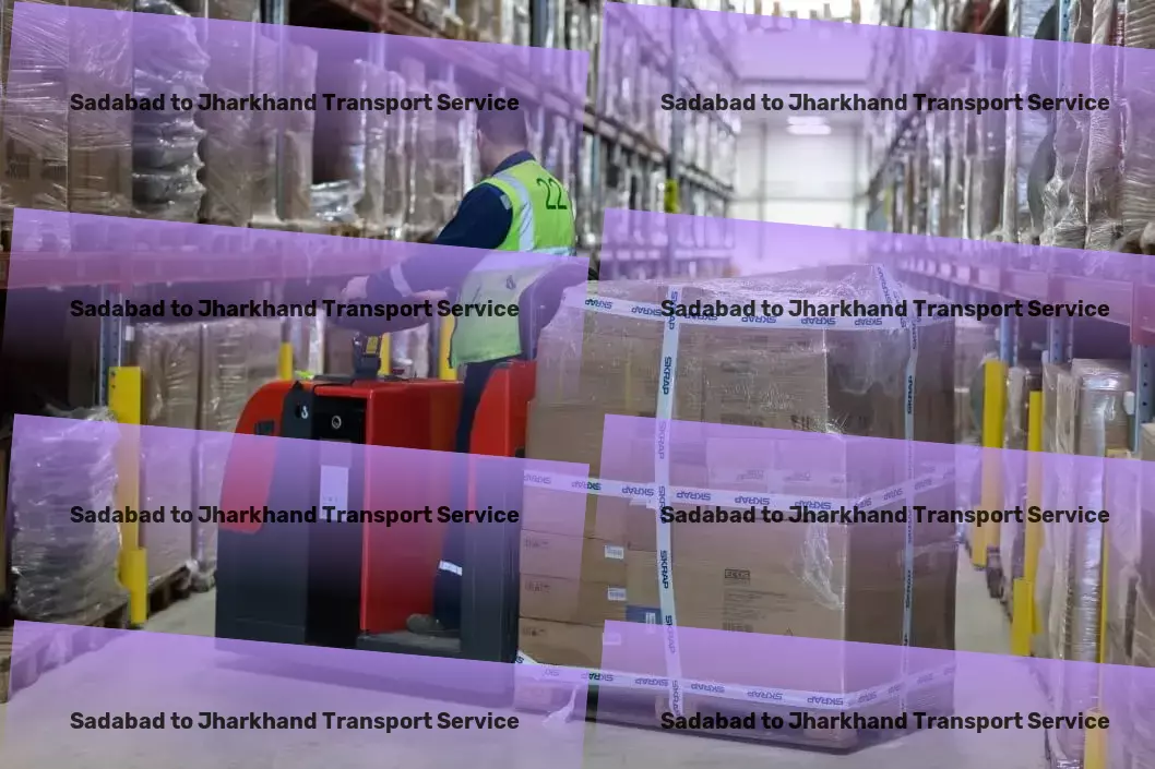 Sadabad to Jharkhand Transport Long-distance freight forwarding