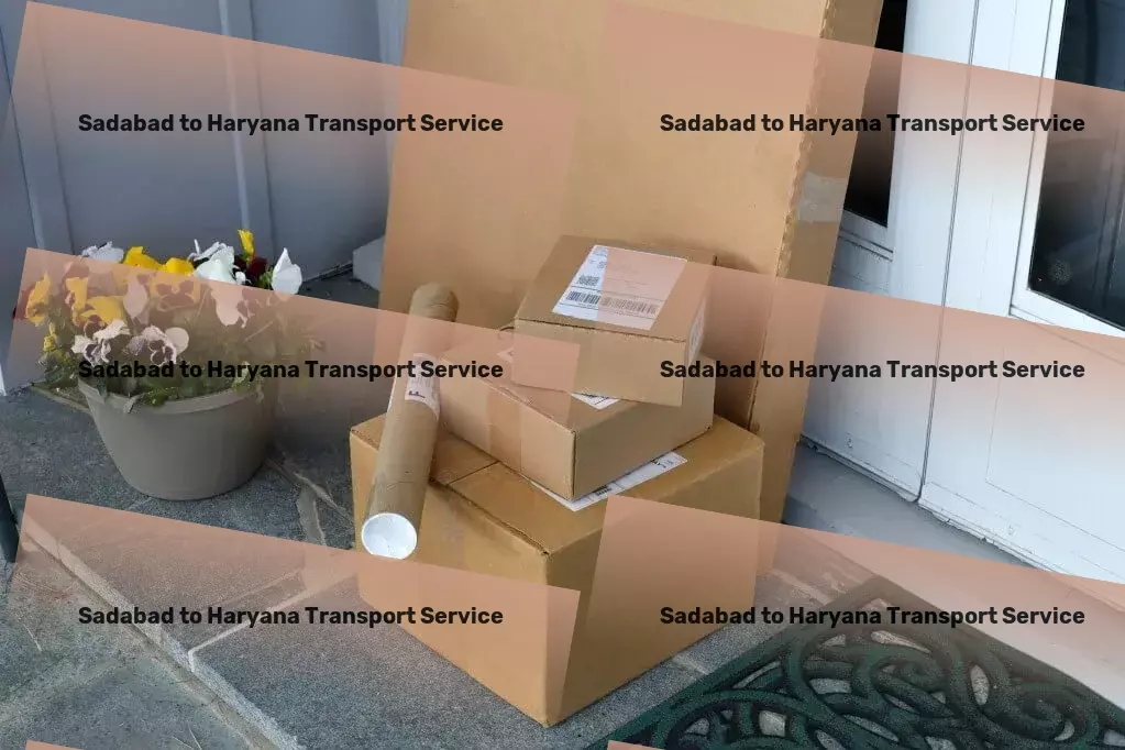 Sadabad to Haryana Transport Heavy load shipping solutions