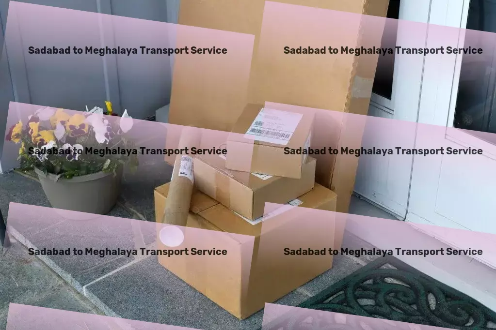 Sadabad to Meghalaya Transport Citywide courier operations