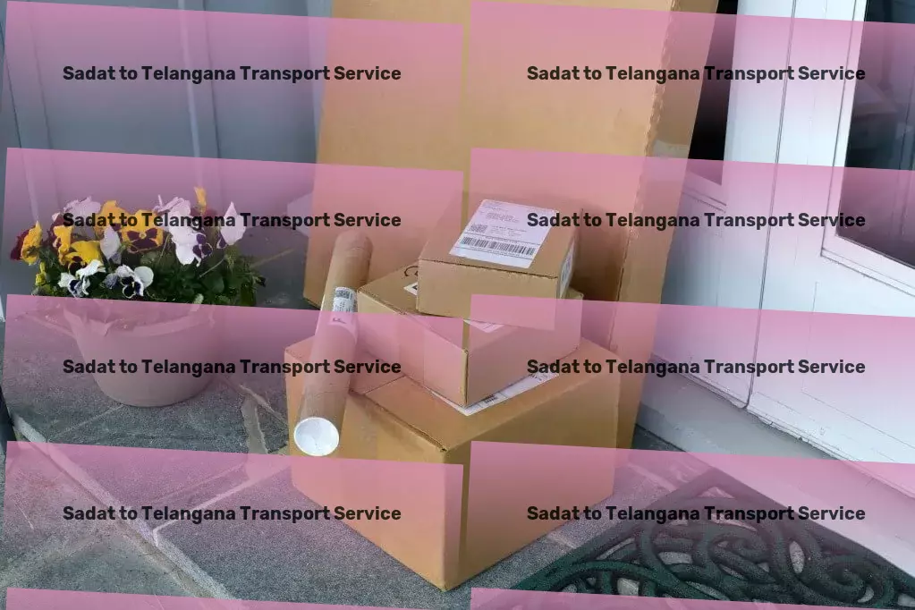 Sadat to Telangana Transport Experience logistical excellence on all routes within India! - Expedited package services