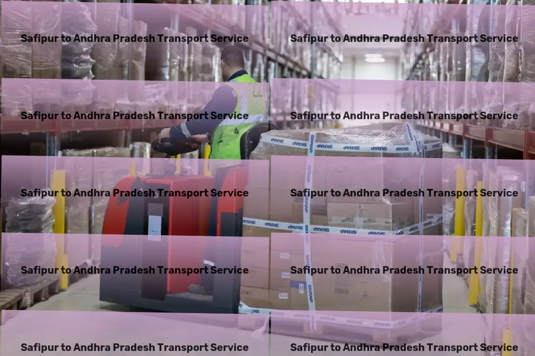 Safipur to Andhra Pradesh Transport Unleashing efficiency in every shipment within India. - Multi-regional freight logistics