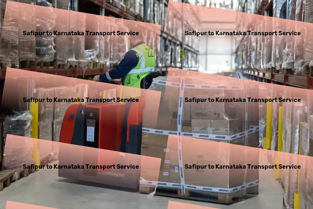 Safipur to Karnataka Transport Secure freight services