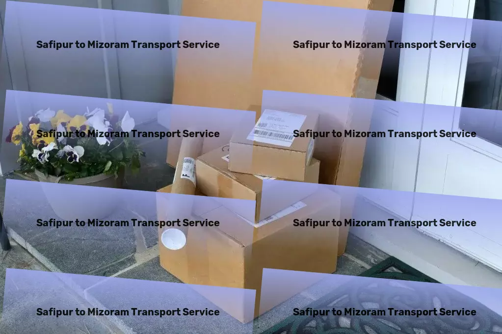 Safipur to Mizoram Transport Redefining convenience in cargo movement! - Long-haul goods services