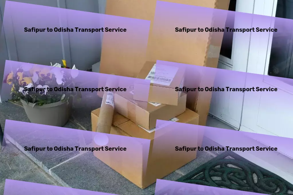 Safipur to Odisha Transport Exceptional transport services tailored to fit India's needs. - Specialized package transport