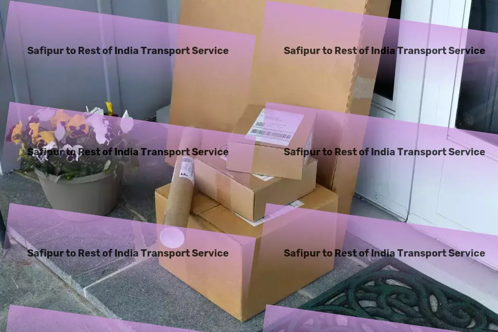 Safipur to Rest Of India Transport Express freight services