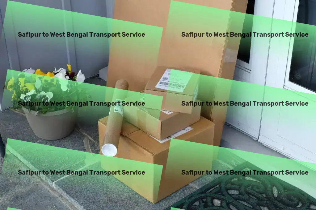 Safipur to West Bengal Transport Door-to-Door Cargo