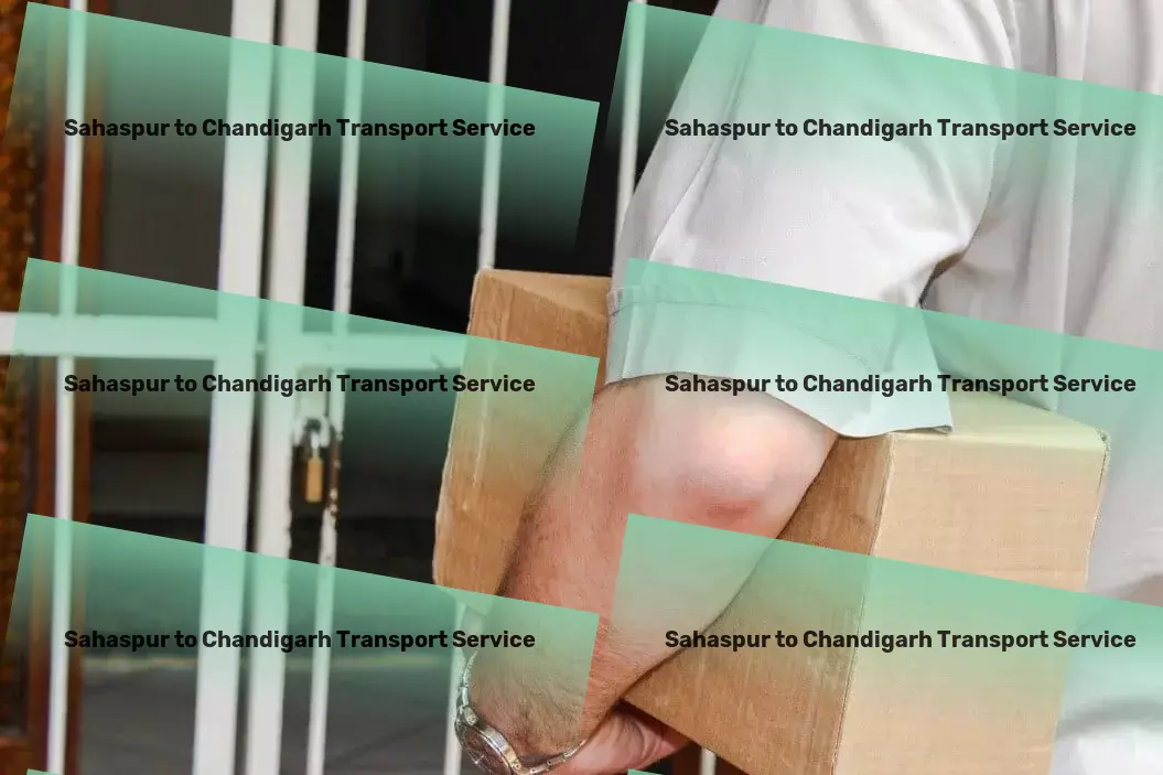 Sahaspur to Chandigarh Transport Leading innovations in transportation for India's markets! - Comprehensive package forwarding