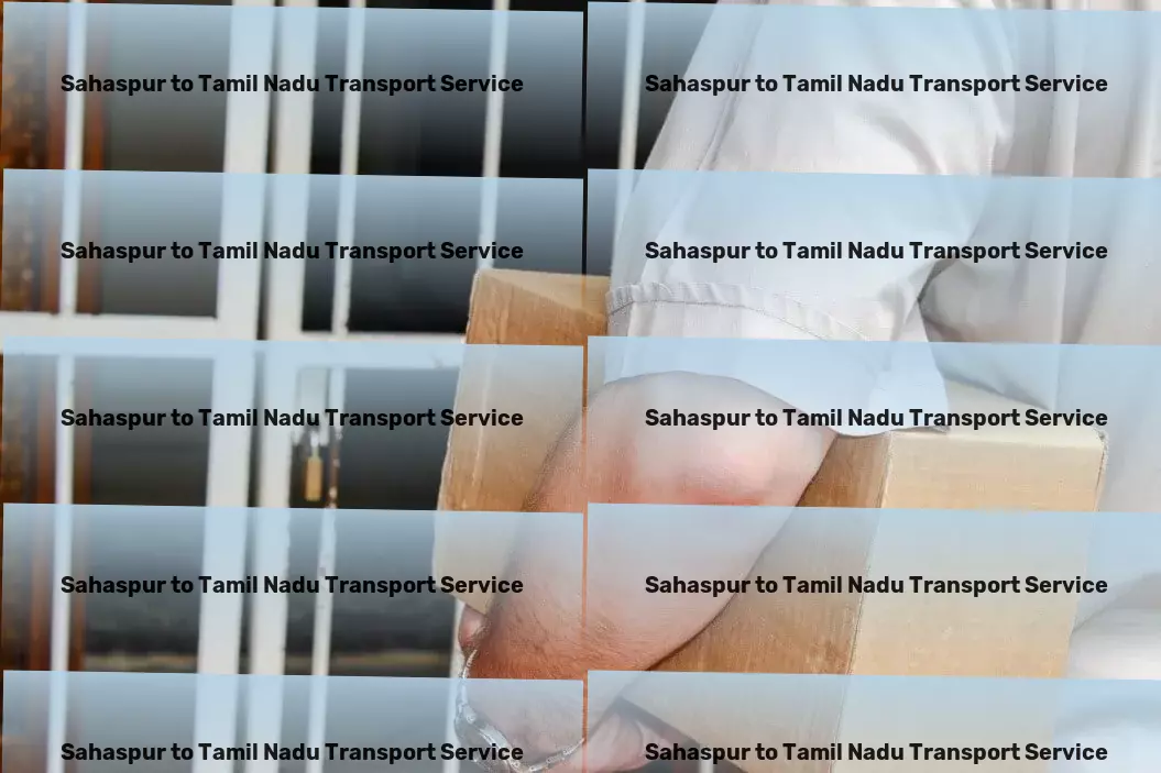 Sahaspur to Tamil Nadu Transport Seamless, integrated transport solutions within India's reach! - Bulk goods transportation