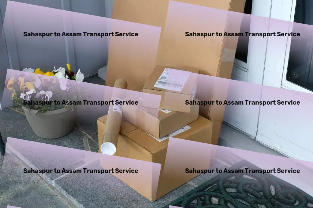 Sahaspur to Assam Transport Expedited logistics