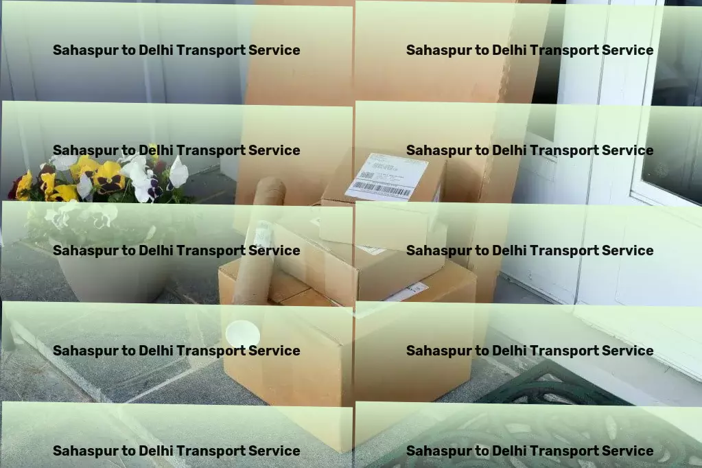 Sahaspur to Delhi Transport Unleashing creativity through digital art! - Quick parcel logistics