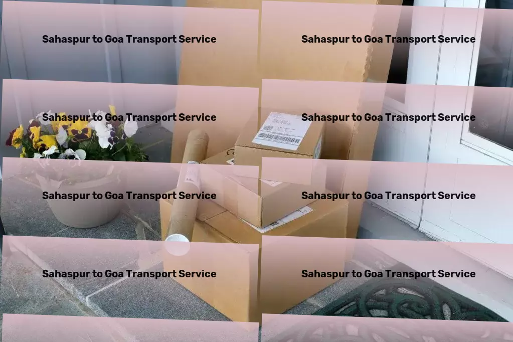 Sahaspur to Goa Transport Professional moving and logistics